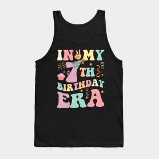 In My 7th Birthday Era b-day gift for girl Tank Top